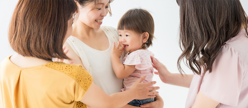 ママ友や祖父母にお願いする