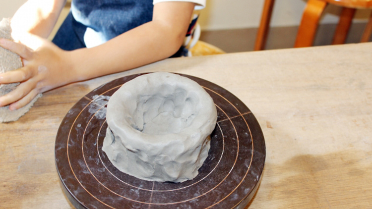 こどもの陶芸作品