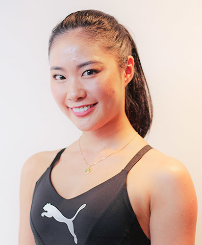 パーソナルトレーナー フィットネスモデル 角田聖奈さん